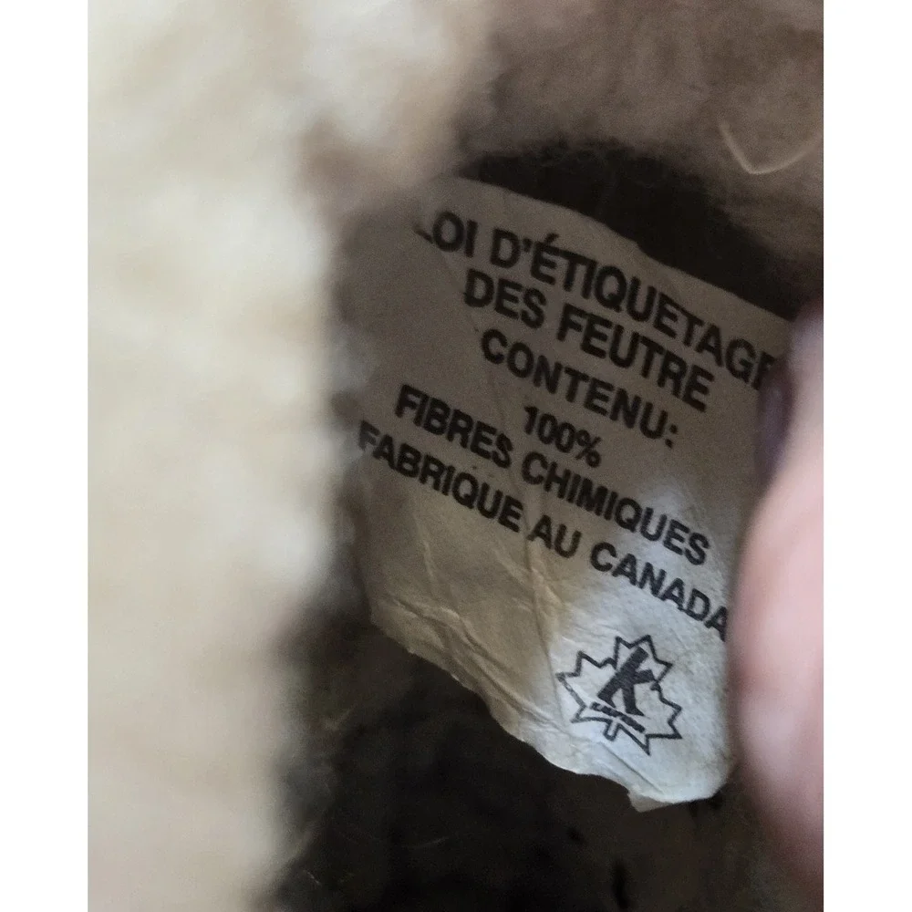 Vintage SOREL Alpine Boots Made In Canada Brown Leather Snow Duck Boots Womens 8